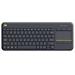 Logitech® K400 Plus Wireless Touch Keyboard Black, SK/CZ 920-007151