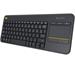 Logitech® K400 Plus Wireless Touch Keyboard white - US layout 920-007146