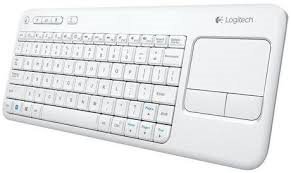 Logitech® K400 Plus Wireless Touch Keyboard white - US layout 920-007146