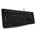 Logitech klávesnice K120 Business, CZ/SK, USB, černá 920-002641