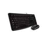 Logitech klávesnice s myší Desktop MK120, CZ/SK, USB, černá 920-002536