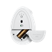 Logitech® Lift Vertical Ergonomic Mouse for Business - OFF-WHITE/PALE GREY - pre pravákov 910-006496