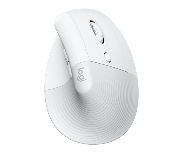 Logitech® Lift Vertical Ergonomic Mouse for Business - OFF-WHITE/PALE GREY - pre pravákov 910-006496