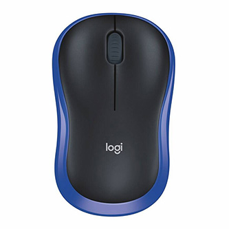 Logitech M185 Myš bezdrôtová, modrá, 1000DPI 910-002236