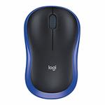 Logitech M185 Myš bezdrôtová, modrá, 1000DPI 910-002236