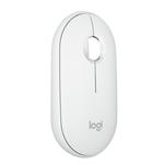 Logitech M350S Pebble Mouse 2 - kompaktná Bluetooth myš - biela 910-007013