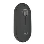 Logitech M350S Pebble Mouse 2 - kompaktná Bluetooth myš - grafitová 910-007015