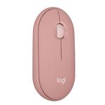 Logitech M350S Pebble Mouse 2 - kompaktná Bluetooth myš - ružová 910-007014
