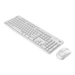 Logitech MK295 Silent - Klávesnice a sada myši - bezdrátový - 2.4 GHz - QWERTY - anglická - krémová 920-009823
