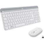 Logitech® MK470 Slim Wireless Combo - OFFWHITE - SK/CZ 920-009205CZS
