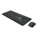 Logitech MK540 Advanced - Klávesnice a sada myši - bezdrátový - 2.4 GHz - Hungarian QWERTZ 920-008690