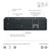 Logitech MX Keys S - bezdrôtová podsvietená klávesnica - US - bledošedá 920-011588