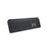 Logitech MX Keys S - bezdrôtová podsvietená klávesnica - US - grafitová 920-011587