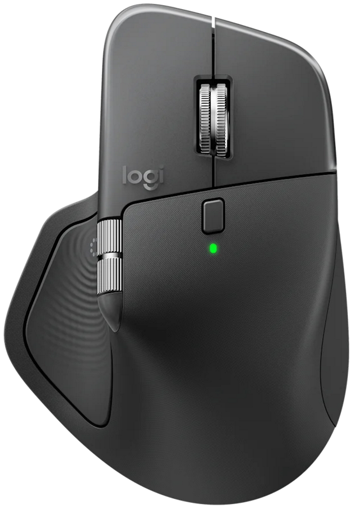 Logitech MX Master 4 for Business - výkonná bezdrôtová myš - grafitová 910-007617