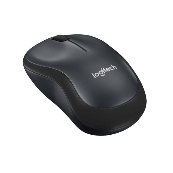 Logitech Myš B220, 1000DPI, 2.4 [GHz], optická, 3tl., 1 koliesko, bezdrôtová, čierna, 1 ks AA, k no 910-004881