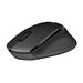 Logitech Myš B330, 1000DPI, 2.4 [GHz], optická, 3tl., 1 koliesko, bezdrôtová, čierna, 1 ks AA 910-004913