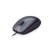 Logitech Myš M100, 1000DPI, optická, 2tl., 1 koliesko, čierna, univerzál 910-005003