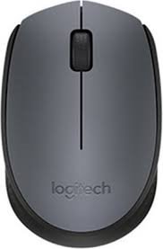 Logitech Myš M170, 1000DPI, 2.4 [GHz], optická, 3tl., 1 koliesko, bezdrôtová, šedá, 1 ks AA, miniat 910-004642