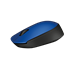 Logitech Myš M171, 1000DPI, 2.4 [GHz], optická, 3tl., 1 koliesko, bezdrôtová, modrá, 2 ks AA, k not 910-004640