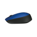 Logitech Myš M171, 1000DPI, 2.4 [GHz], optická, 3tl., 1 koliesko, bezdrôtová, modrá, 2 ks AA, k not 910-004640