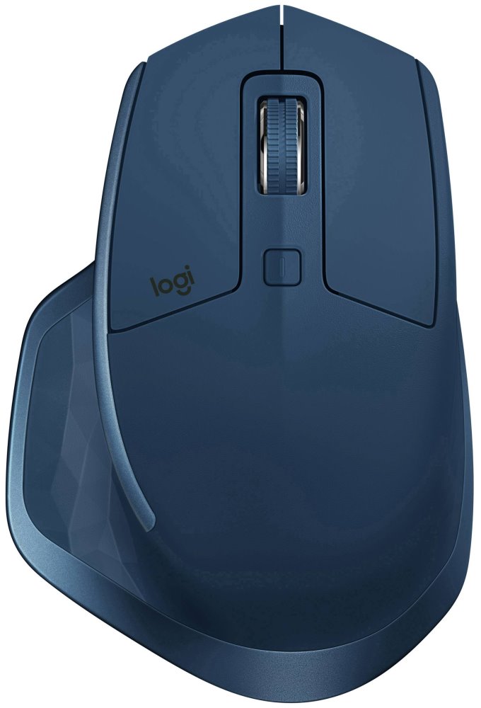 Logitech myš MX Master 2S, darkfield, laserová, 7 tlačítek, midnight teal 910-005140