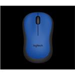 Logitech Počítačová myš M220 Silent, modrá 910-004879