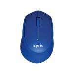 Logitech Počítačová myš M330 Silent Plus, modrá 910-004910