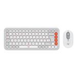 Logitech POP Icon Combo - Klávesnice a sada myši - bezdrátový - Bluetooth LE - QWERTY - britská - b 920-013113