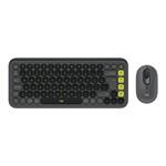 Logitech POP Icon Combo - Klávesnice a sada myši - bezdrátový - Bluetooth LE - QWERTY - US mezináro 920-013140