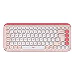 Logitech POP Icon Keys - Klávesnice - bezdrátový - Bluetooth LE - QWERTY - britská - ru?ová, bělavá 920-013152