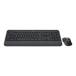 Logitech Signature MK650 Combo for Business, BT, QWERTY - italská - grafit 920-010996