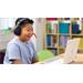 Logitech Sluchátka Zone Learn, na uši, USB-C, modrá 981-001367