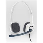 Logitech Stereo Headset H150 - Náhlavní souprava - náhlavní - kabelové - kokosový ořech 981-000350