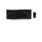 Logitech Wireless Combo MK270 - Klávesnice a sada myši - bezdrátový - 2.4 GHz - maďarská 920-004526