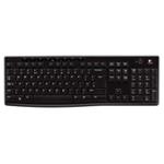 Logitech Wireless Keyboard K270 - Klávesnice - bezdrátový - 2.4 GHz - česká 920-003741