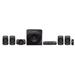 Logitech Z-906 - Systém reproduktorů - pro domácí kino - 5.1-kanálový - 500 Watt (celkem) 980-000468