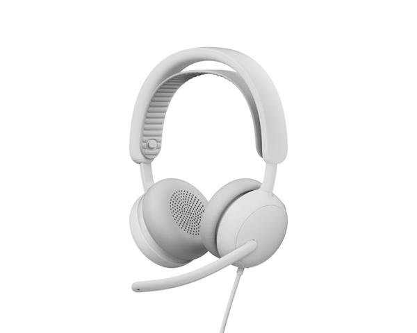 Logitech® Zone Wired 2 for Business - OFF-WHITE - USB - TEAMS 981-001617