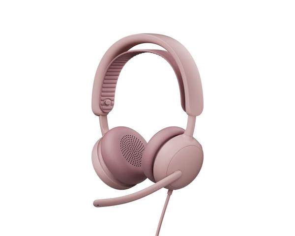 Logitech® Zone Wired 2 for Business - ROSE - USB - TEAMS 981-001616
