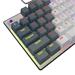 Lorgar Azar 514 TKL, kompaktná mechanická herná klávesnica, US layout, biela LRG-GK514TKL-WH-US