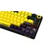 Lorgar KBP7075, Pro bezdrôtová mechanická herná klávesnica, Wireless 2.4 GHz/ BT 5.0, 75% veľk., Disp LRG-KBP7075W-YL-US