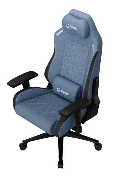 LORGAR PRO CHA41 herná stolička, látková, plne kovový rám, pamäťová pena, 3D opierky rúk, nosnosť 150 kg, m LRG-CHA41-BL