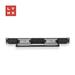 LYNX 19" patch panel 12-port, UTP Cat5e, 50µ, nestíněný, černý LX-12-UTP5E-BK