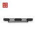 LYNX 19" patch panel 12-port, UTP Cat6, 50µ, nestíněný, černý LX-12-UTP6-BK