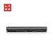 LYNX 19" patch panel 24-port, STP Cat6a, 50µ, stíněný, černý LX-24-STP6A-BK