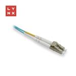 LYNX duplexní patch kabel MM, OM3, LC/LC, 50/125µm, 5m LX-DPX-LC/LC-OM3-5