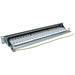 LYNX Patch panel 19", 24 portů, Cat6a, stíněný, černý XL-PP19-24C6AS-LY-BLACK