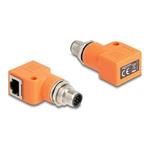 M12 Adapter A-coded 8 pin male to RJ45 j, M12 Adapter A-coded 8 pin male to RJ45 j 60627