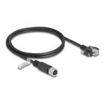 M12 Cable D-coded 4 pin female to RJ45 p, M12 Cable D-coded 4 pin female to RJ45 p 80443