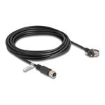 M12 Cable D-coded 4 pin female to RJ45 p, M12 Cable D-coded 4 pin female to RJ45 p 80451