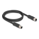 M12 Cable L-coded 4 pin male to female P, M12 Cable L-coded 4 pin male to female P 80519